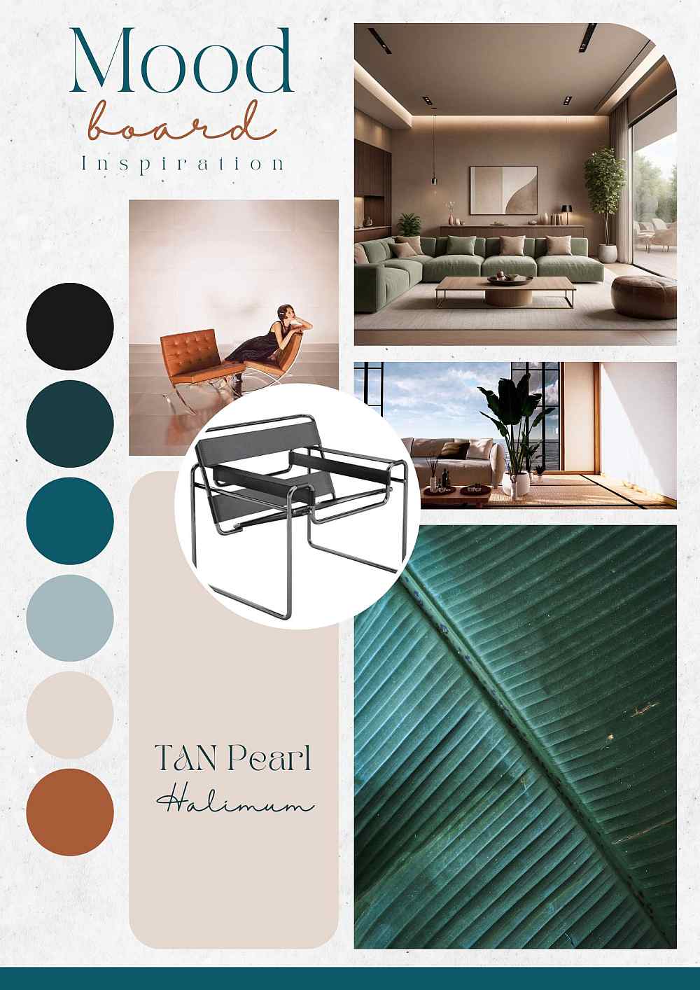 Creating a Minimalist Interior Design Mood Board in 2025
