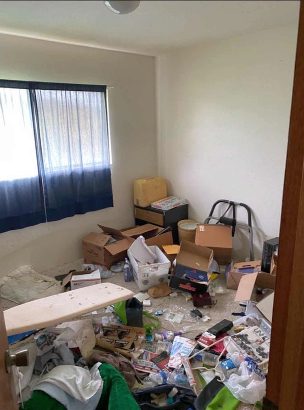 before image of a repurposed bedroom before image of a repurposed bedroom