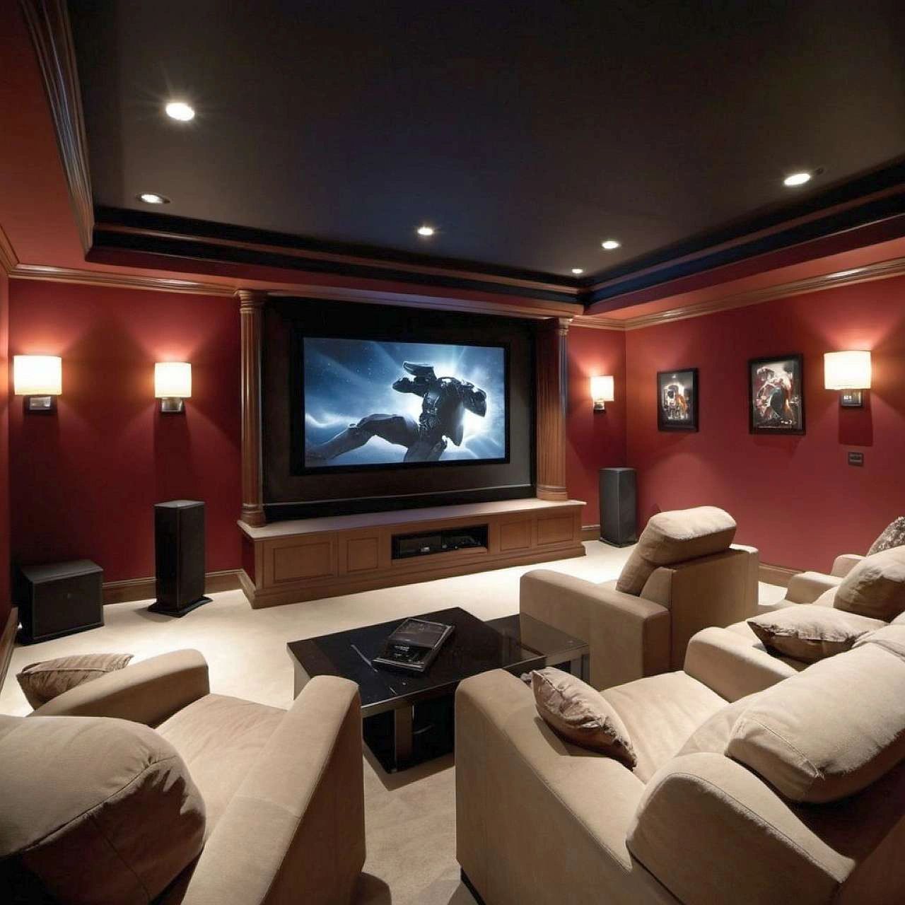 home theater room