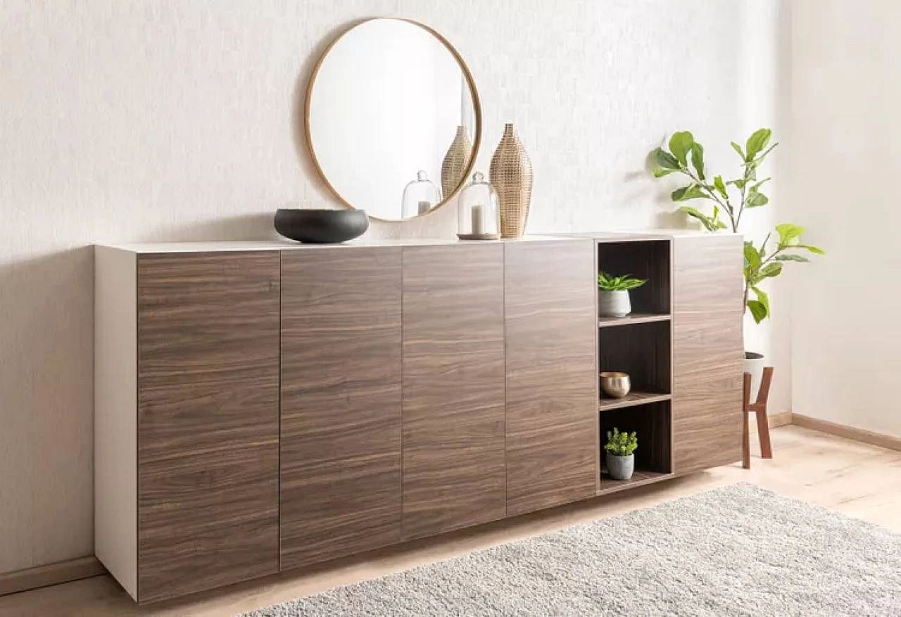 modern minimalist living room credenza